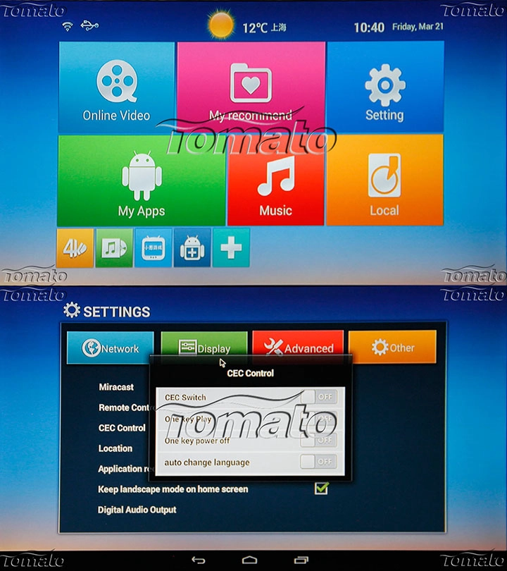 XBMC Android kitkat TV Box Amlogic S802 Android TV Box Quad Core 2.0GHz 2GB 16GB Bluetooth 2.4G/5G Dual WiFi