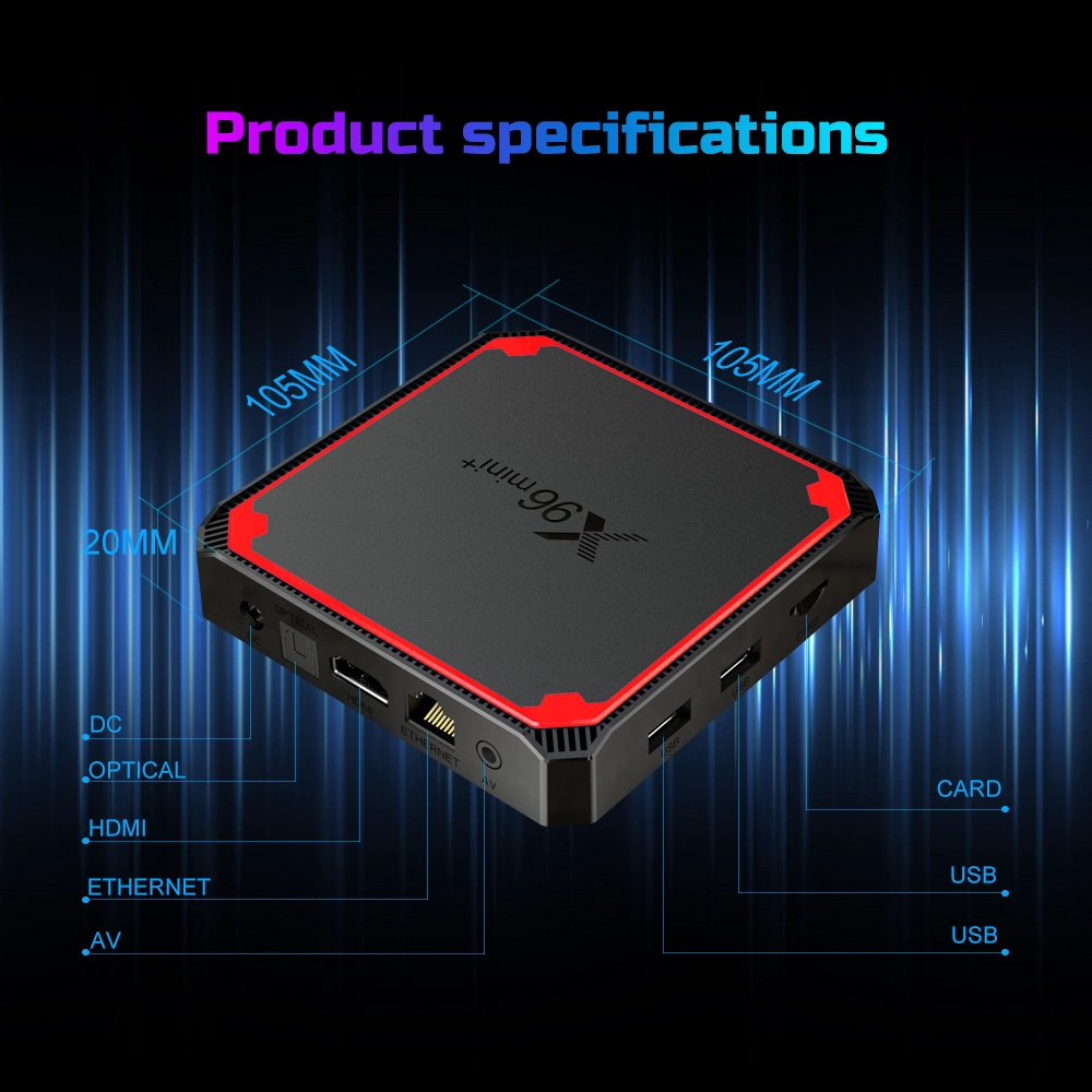 Amlogic S905W4 SOC Android Set Top Box