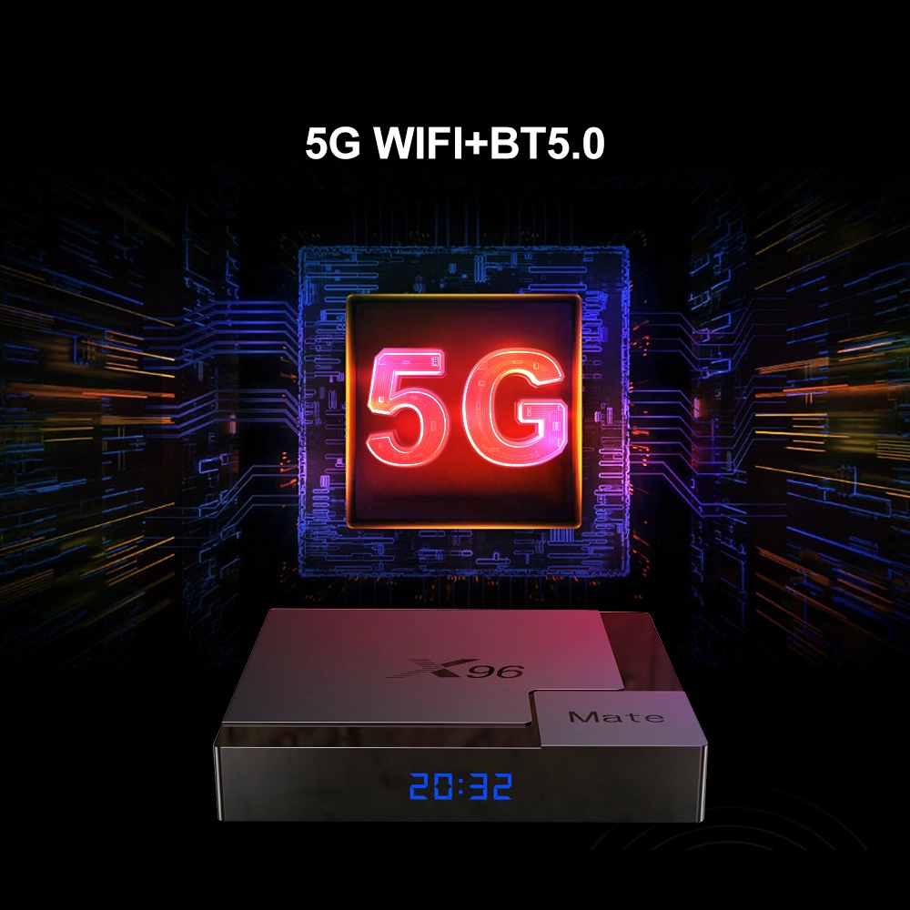 Set Top Box Allwinner H616 Quad Core Android 10 TV Box