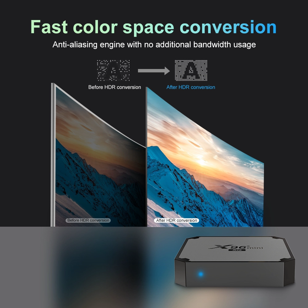 X96Mini 5G The Newest Chip Amlogic S905W4 4K Android 9 TV Box