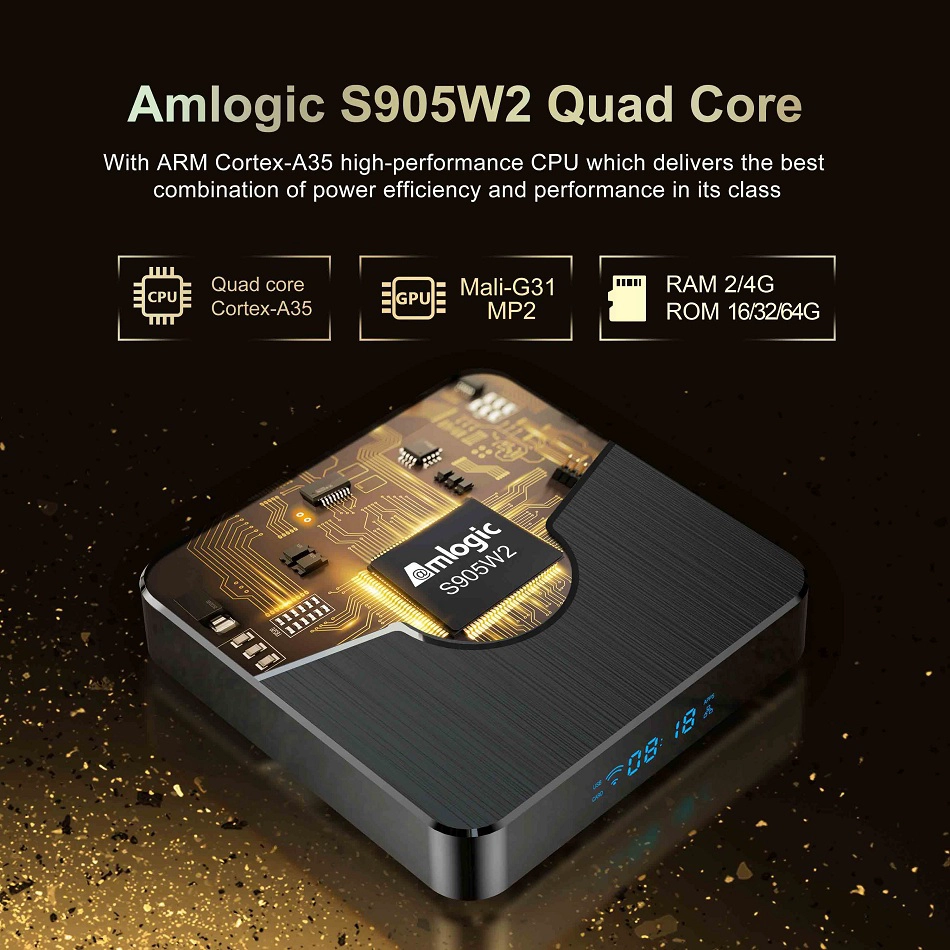 X98 Puls Android TV Box