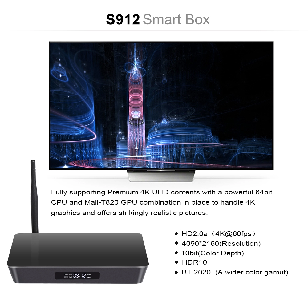 Immersive Entertainment TV Box Android - Wholesale the Best Android TV Box with HDMI Input