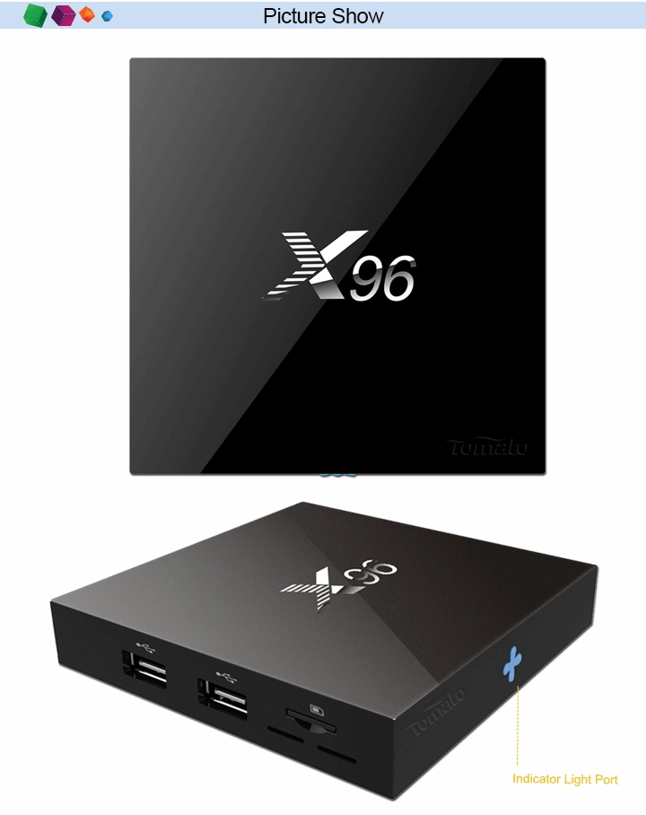 Android 6.0.1 tv box support VP9/H.265 up to 4Kx2K@60fps.
