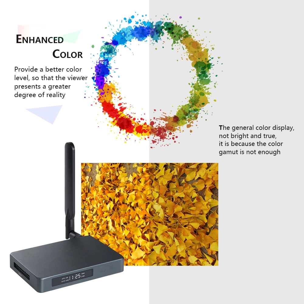 Unlock Limitless Connectivity with Our Internet TV Box - Best HDMI Input Experience, Powered by Realtek RTD1295