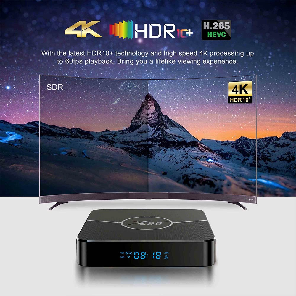 X98 Plus, X98 Plus Android 11 TV Box, Android 11 TV Box, X98 Plus Amlogic S905W2, Amlogic S905W2, Streaming Media Player