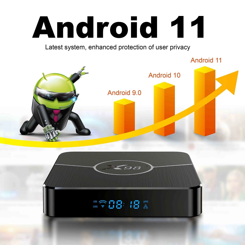 X98 Puls Android TV Box