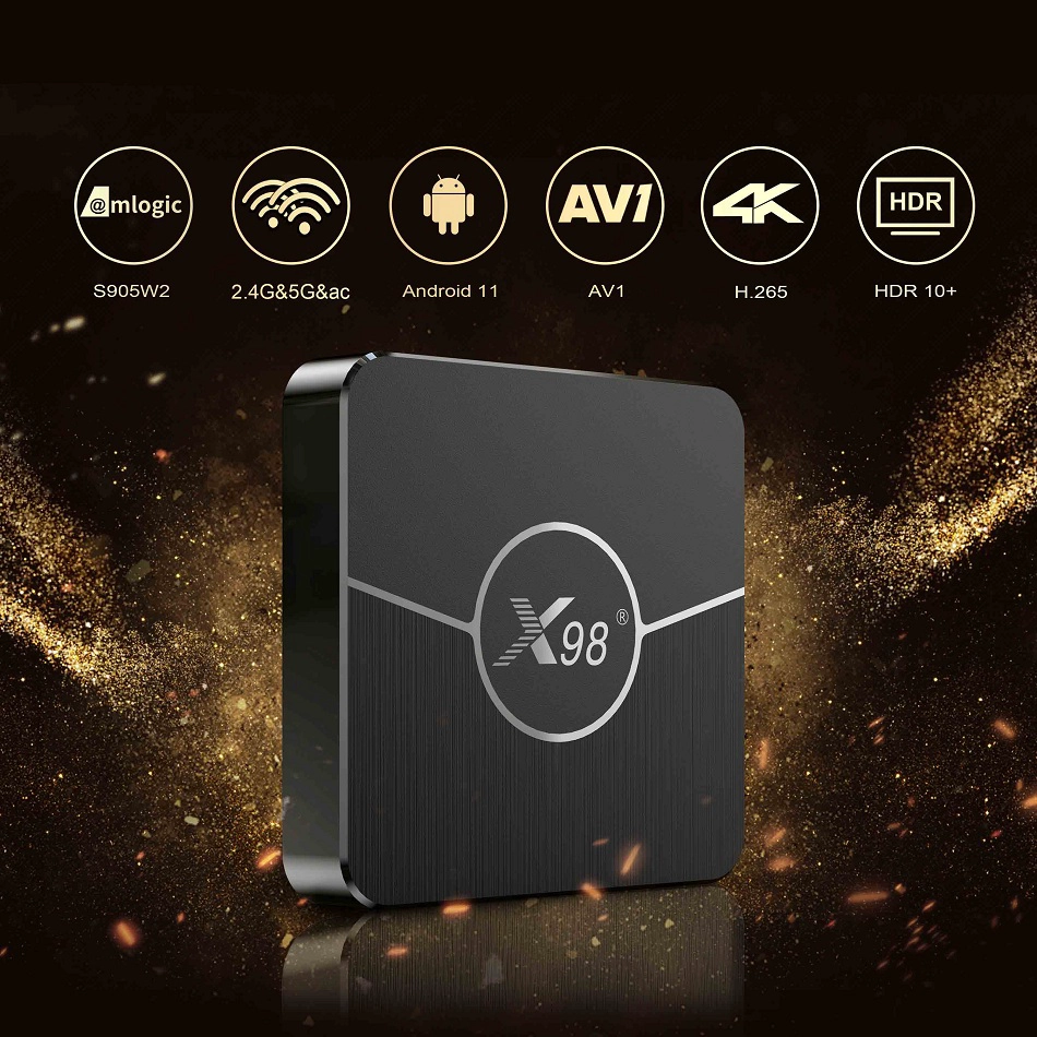 X98 Puls Android TV Box