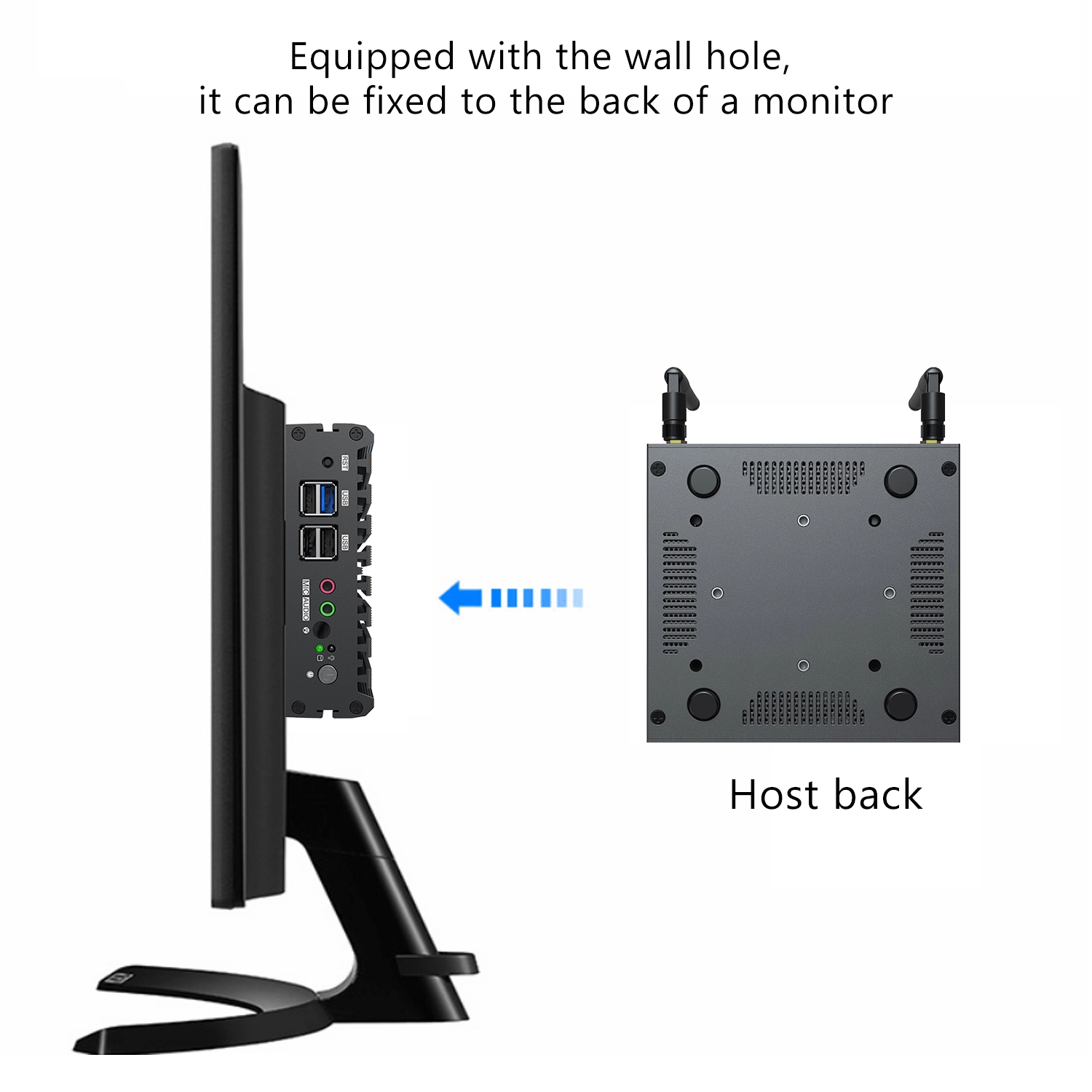 High-Performance Industrial Control Mini PC with Windows 10
