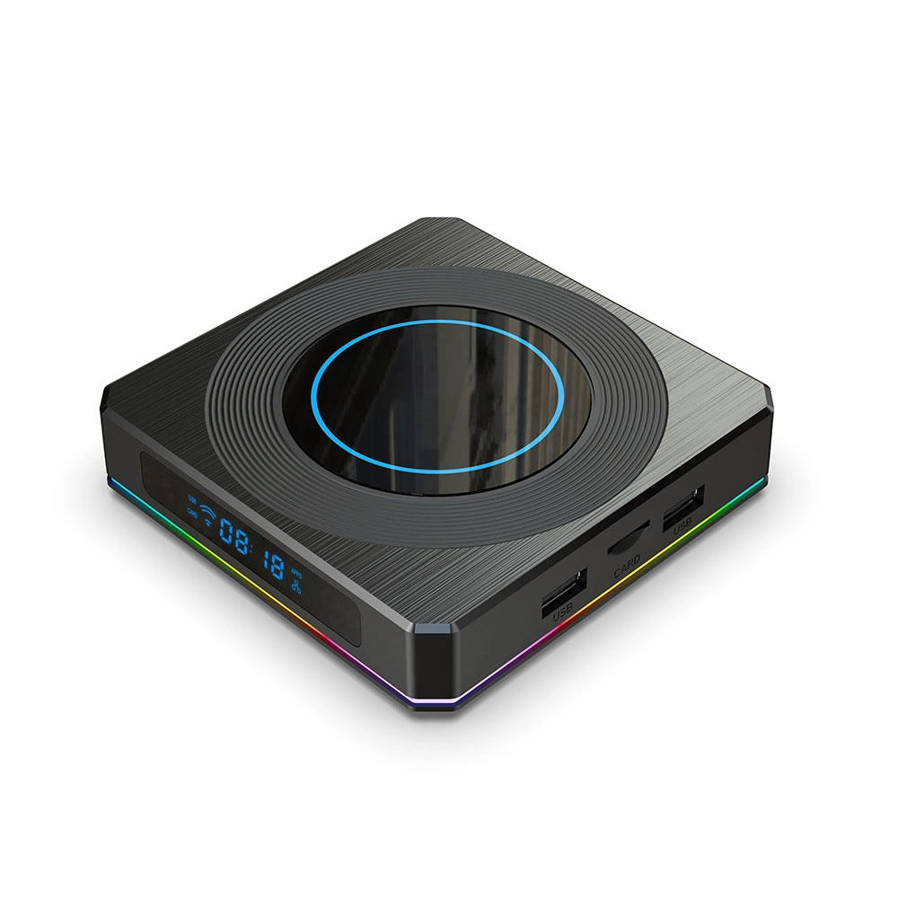 TV Box with Amlogic Chip S905X4 Quad Core 8K Android 11 Dual WiFi
