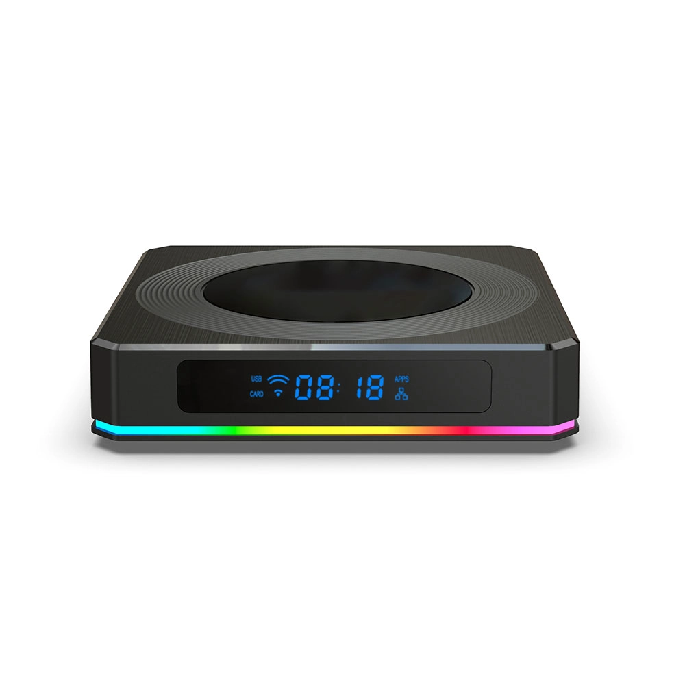 TV Box with Amlogic Chip S905X4 Quad Core 8K Android 11 Dual WiFi