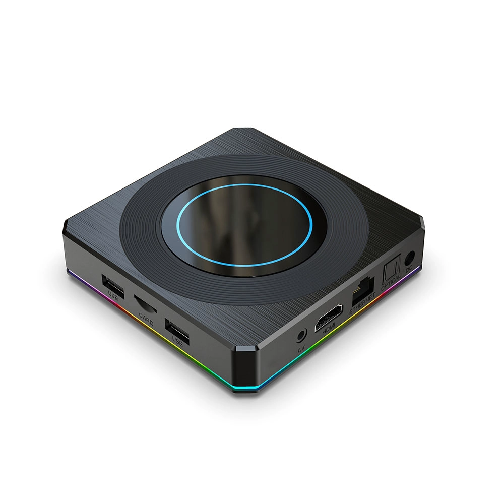 TV Box with Amlogic Chip S905X4 Quad Core 8K Android 11 Dual WiFi