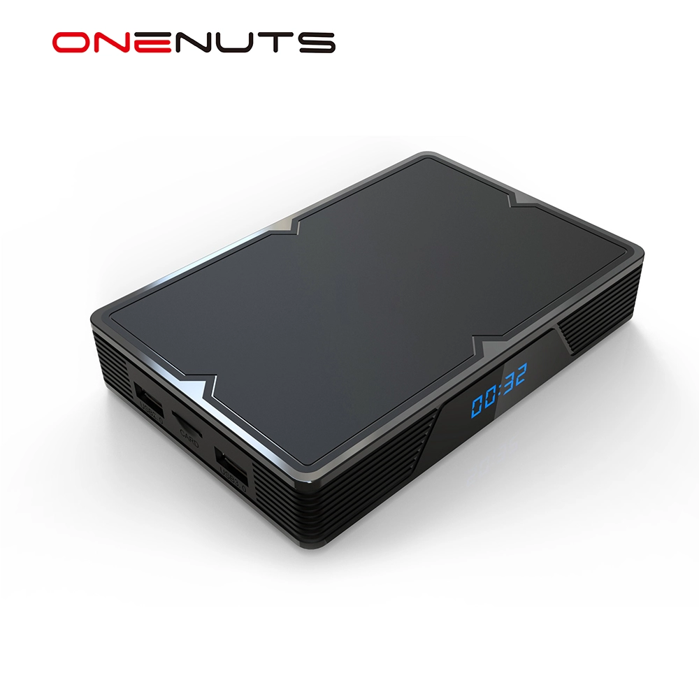 Android 9.0 TV-Box Allwinner H6 Chip 4 GB 32 GB mit LED-Anzeige Dual Band WiFi LAN Bluetooth USB3.0
