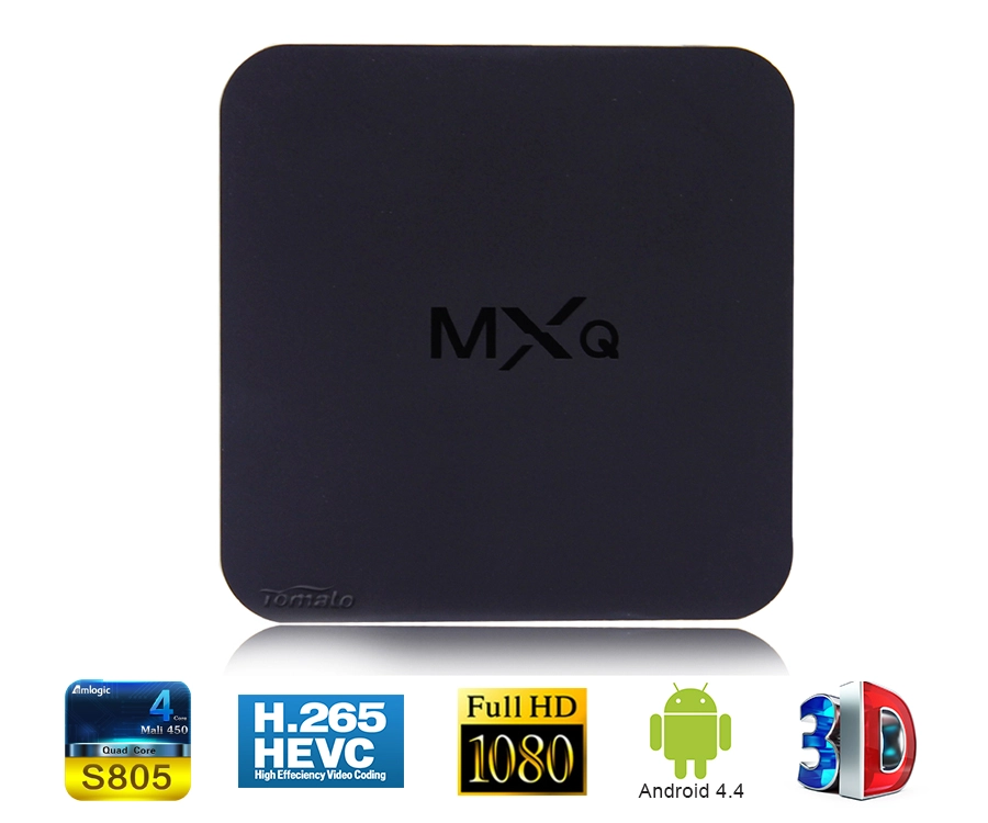 Android电视盒XBMC Ultra HD流媒体Android 4.4 MXQ