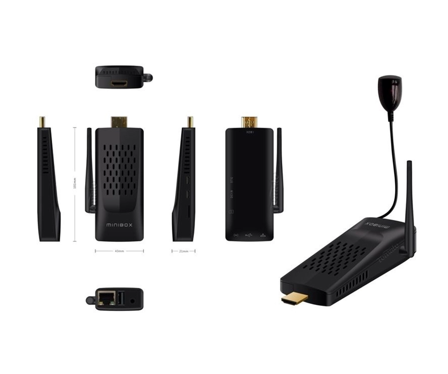 全高清媒体播放器RK3288四核2.4G/5G wifi