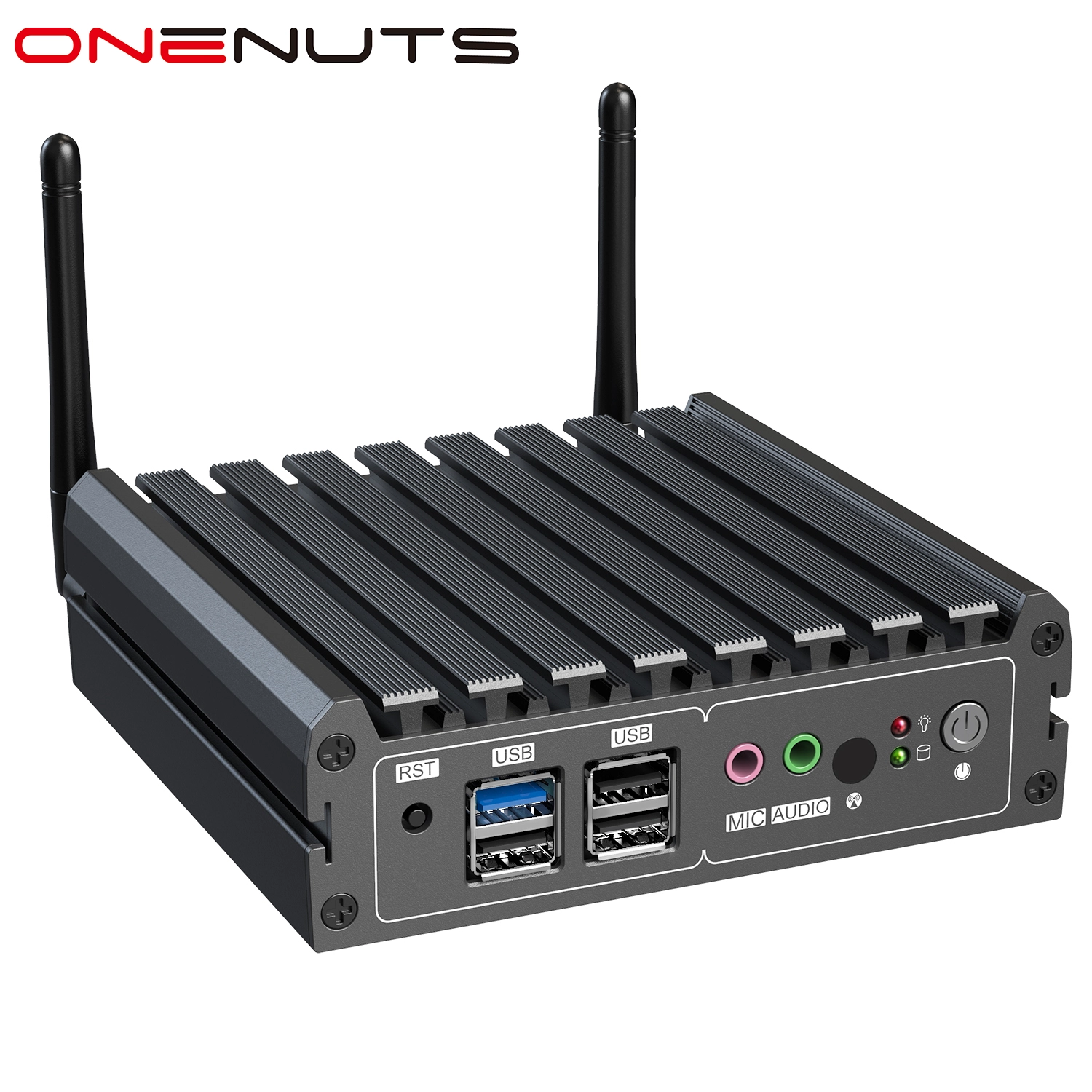Mini PC de contrôle industriel hautes performances avec Windows 10