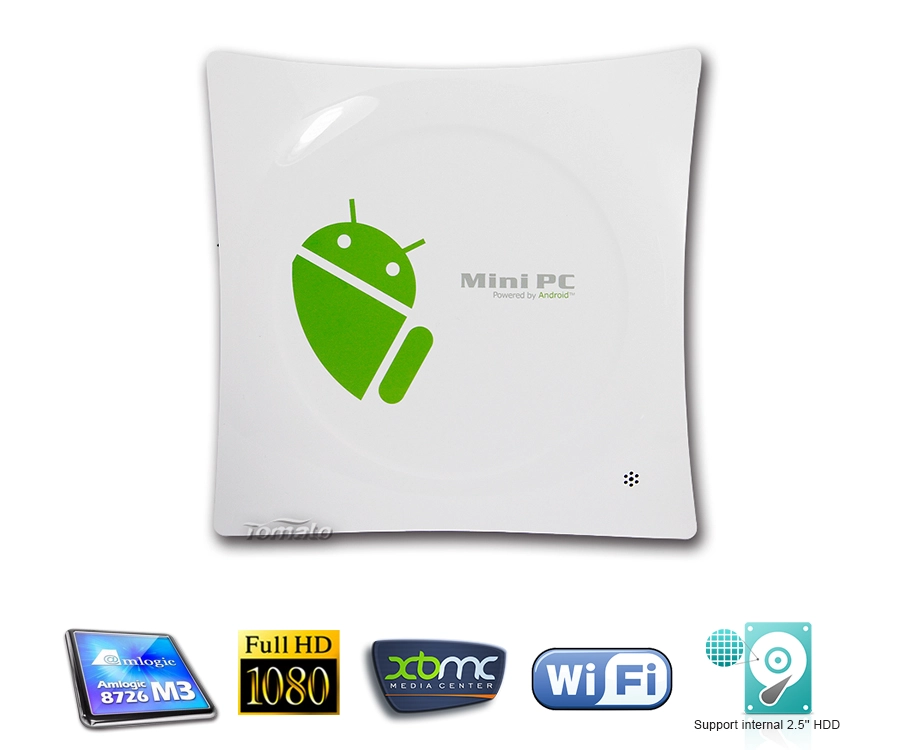Netflix TV Box admite un reproductor multimedia HDD XBMC HDD de 2.5 ''