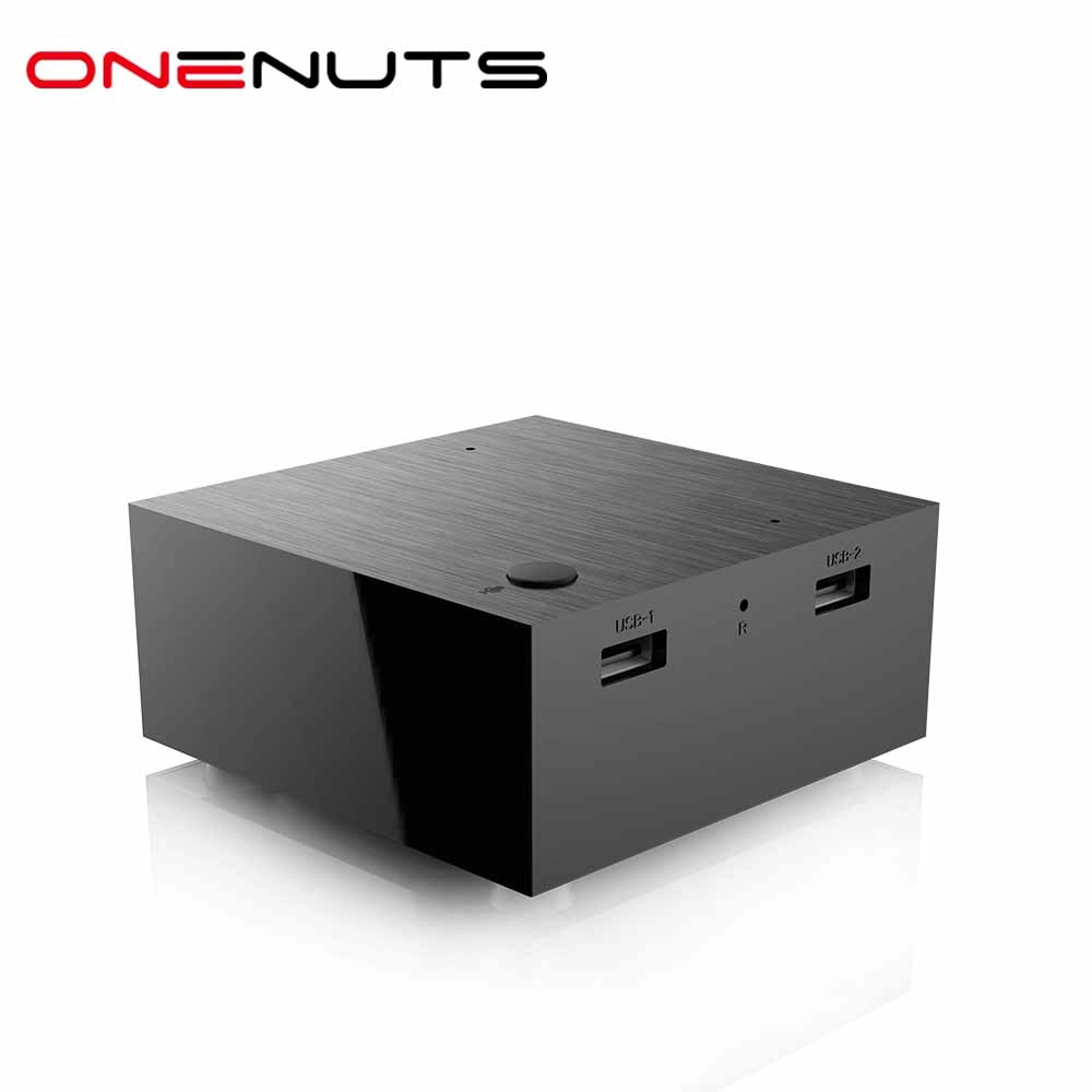 OTT 电视盒 Amlogic S905W 内置扬声器和麦克风 由 AndroidTV 供电