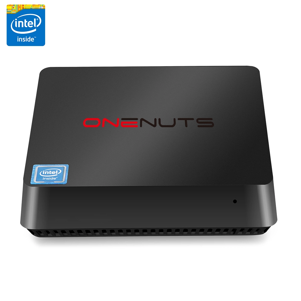Onenuts Nut 3 Intel Cherry Trail Z8350 Quad Core Supporto mini PC Windows 10 HDD SATA standard da 2,5' rimovibile fino a 2T Supporto doppio display