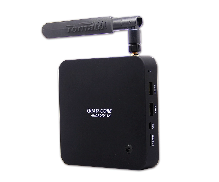 Caixa de TV Quad Core 4K2K WiFi 5,8 GHz Bluetooth 4.0 Q8