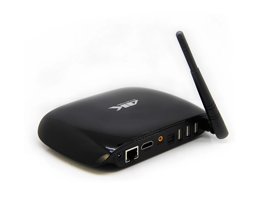 Caixa de TV Quad Core RK3288 1,8 GHz Cortex-A17 com antena externa