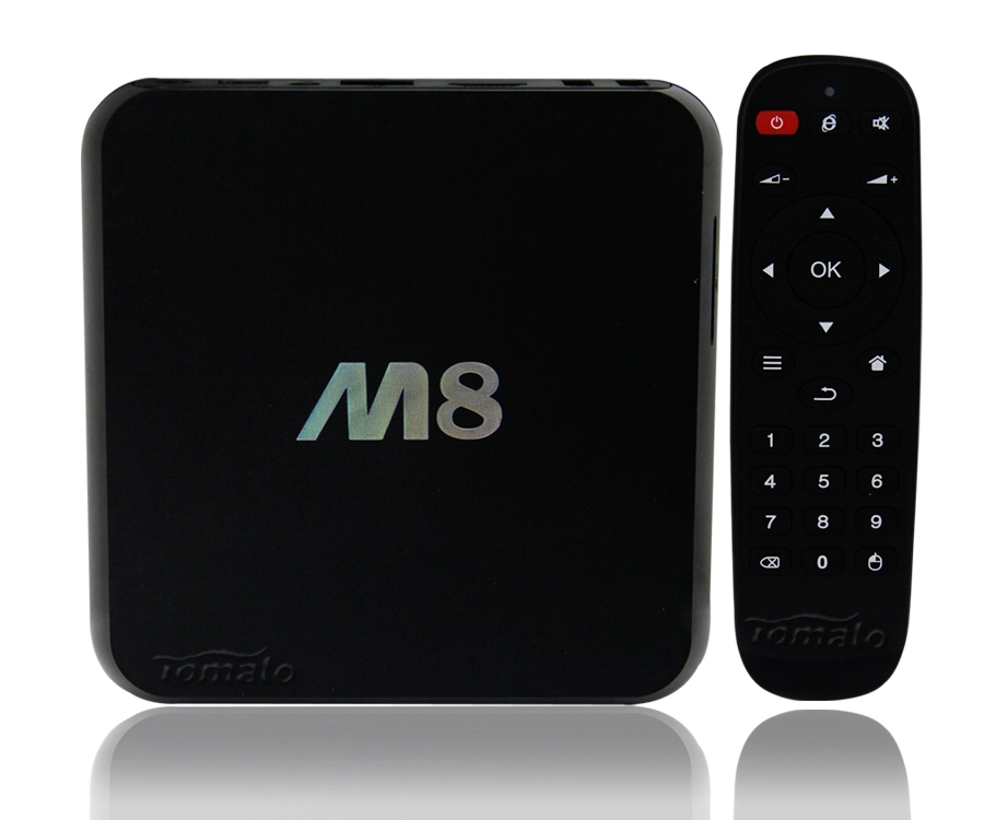 Smart TV Box M8 S802 Android 4.4 Quad Core TV Box entièrement chargé XBMC