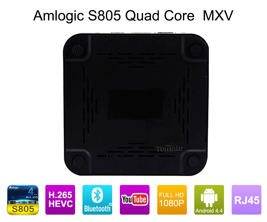 Smart TV Box Android Kodi 15.2 Smart Android TV Box Quad Core WiFi MXV S805 Quad Core Ott TV Box