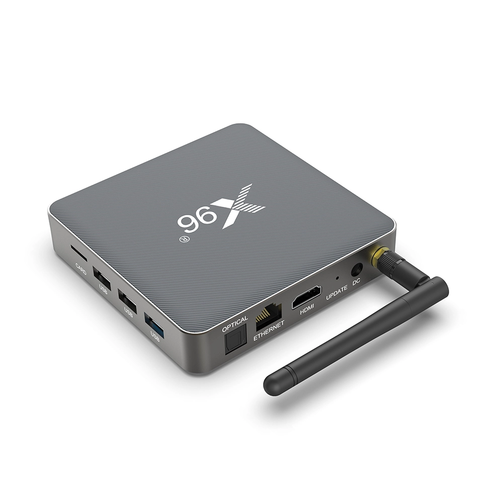 X96 X6 Rockchip RK3566 Quad Core Android 11 8K HDR Doppio WiFi 2T2R Set Top Box