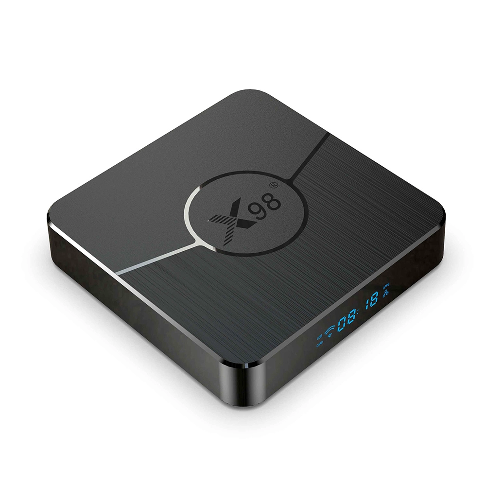 X98 Plus Android 11 TV BOX Amlogic S905W2 4GB RAM 32GB WiFi 2.4G 5G 4K AV1 Streaming Media Player