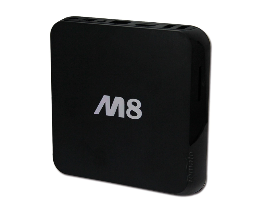 XBMC Android Kitkat电视盒Amlogic S802 Android电视盒Quad Core 2.0GHz 2GB 16GB蓝牙2.4G/5G双WiFi