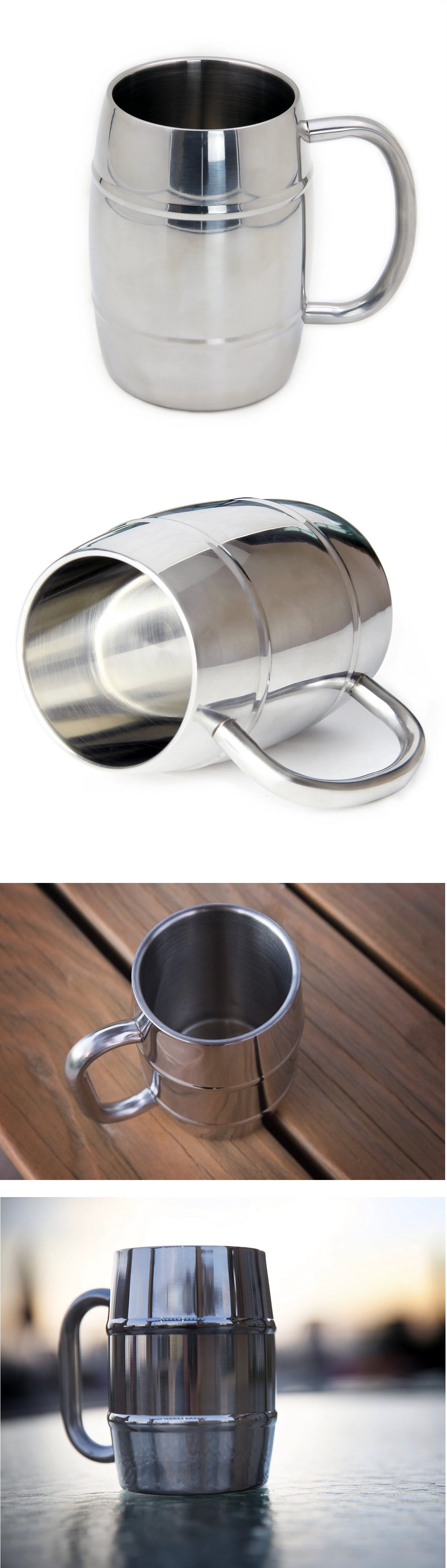 Stainless steel cup
