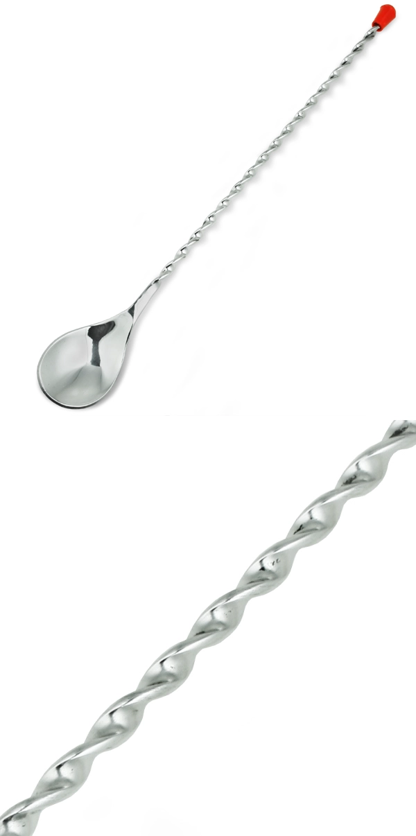 Stainless Steel Twisted Mixing Spoon