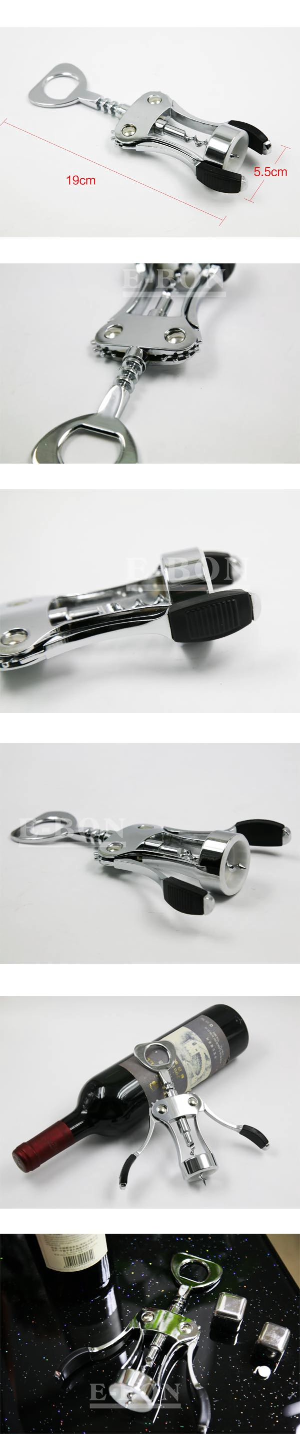 Zinc Alloy Multi-function Bottle Opener