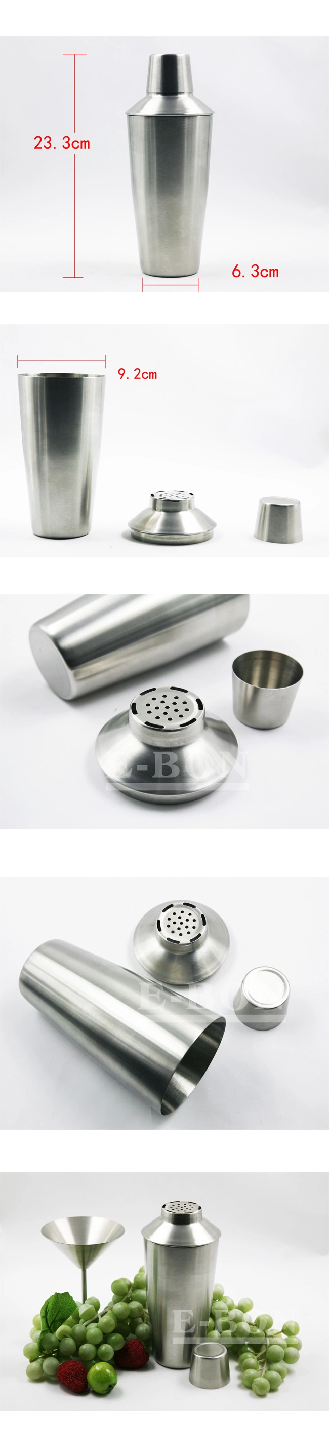 Stainless steel Cocktail Shaker