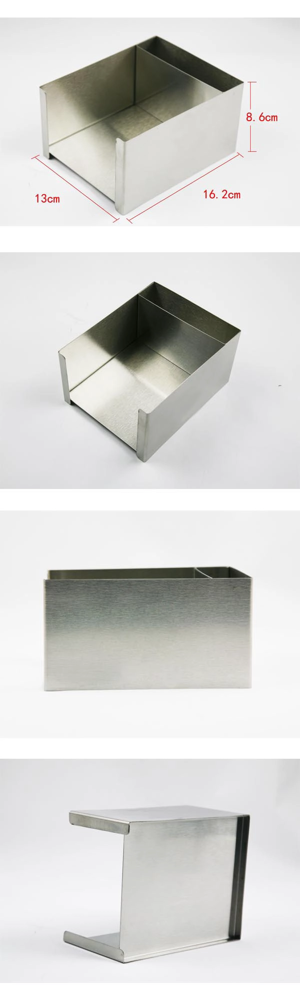 stainless steel tissue box
