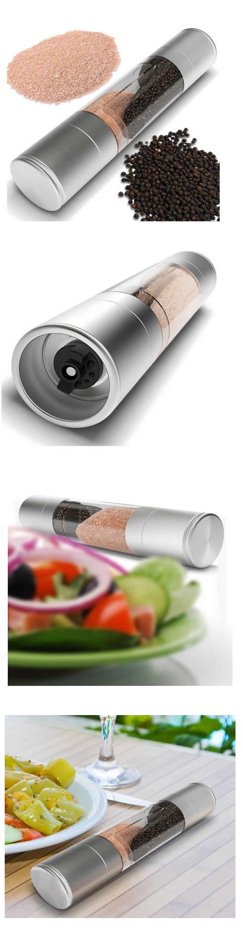 Stainless Steel salt and pepper