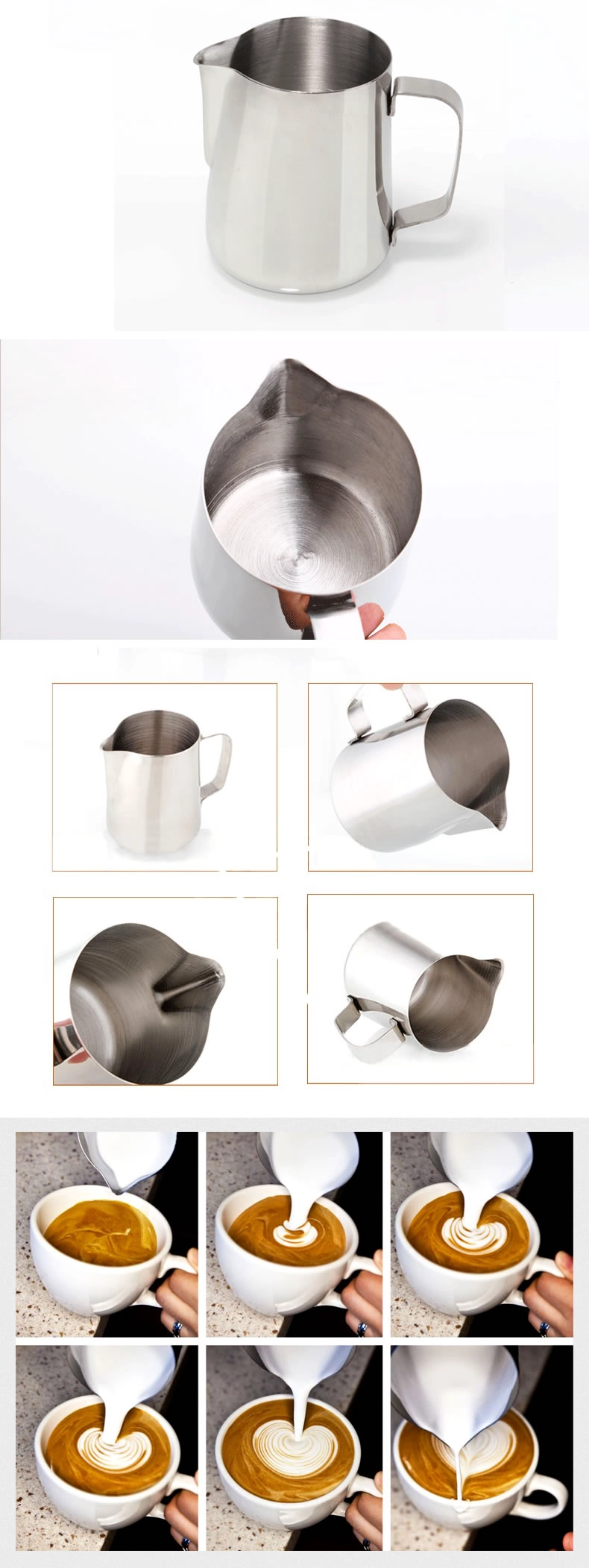 Stainless Steel Milk Cup