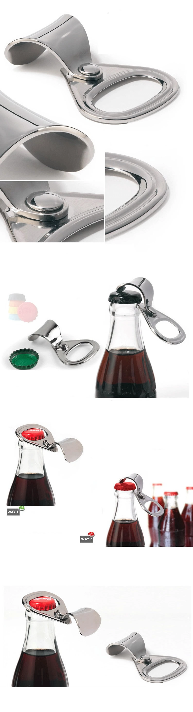 Stainless Steel Bottle Opener