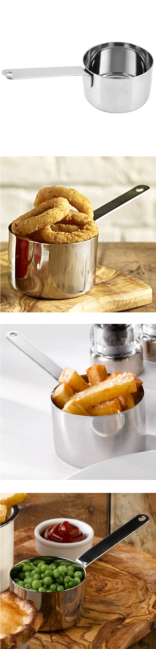 Stainless Steel Handled Saucepan