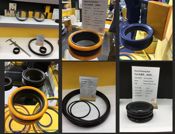 355 mm 356 mm DF Type Mechanical Face Seal with Silicone Rubber Rings930 E Caterpillar Replacement Truck Parts H-17 A3 Factory