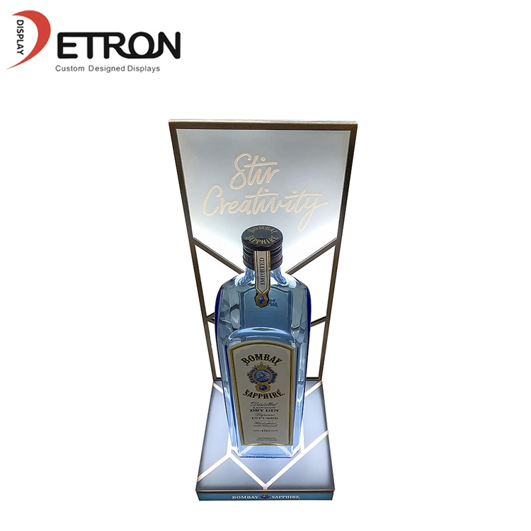 acrylic bottle glorifier display