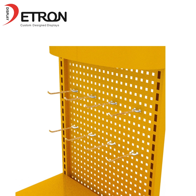 metal battery hanging display fixture supplier