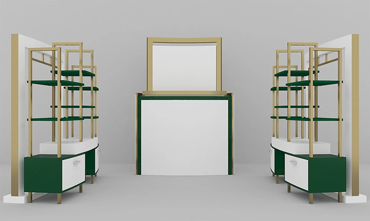 OEM cosmetic display counter supplier