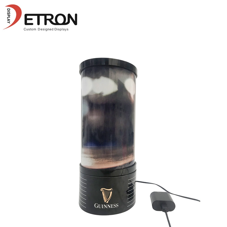 beer rotating display stand