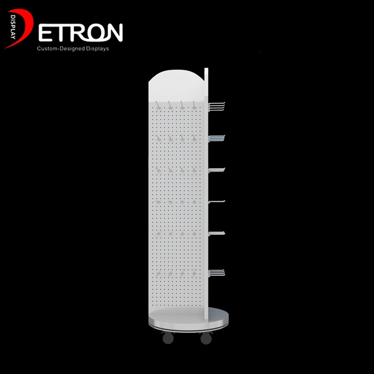 slatwall rotating display stand