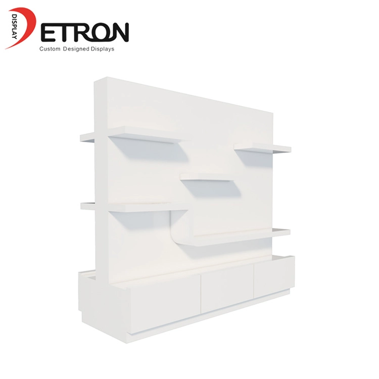 MDF headset display shelves
