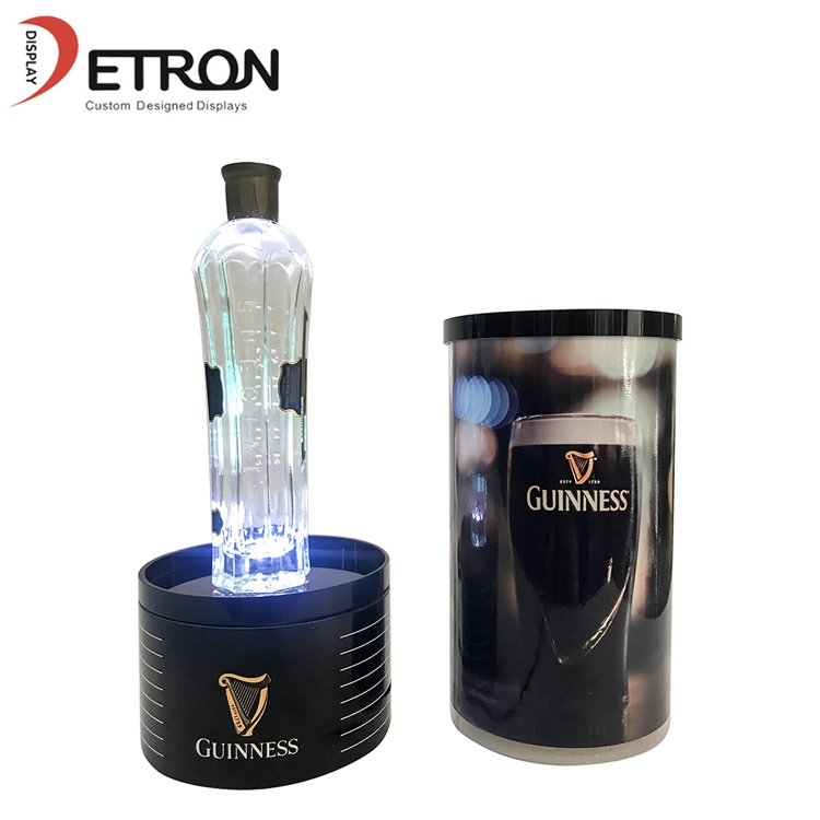 beer rotating display stand