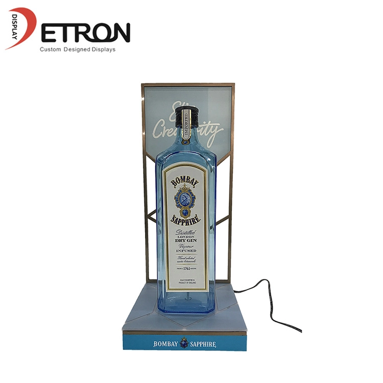 acrylic bottle glorifier display