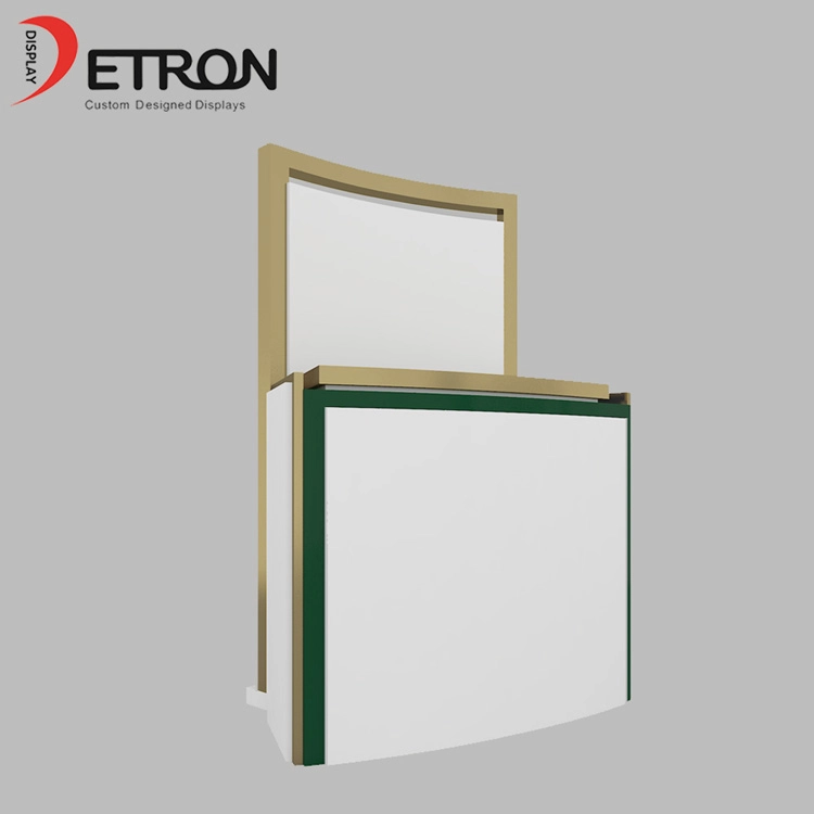 OEM cosmetic display counter supplier