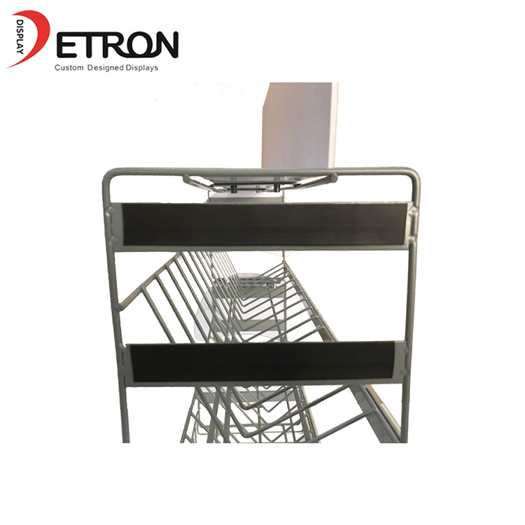 metal small display rack