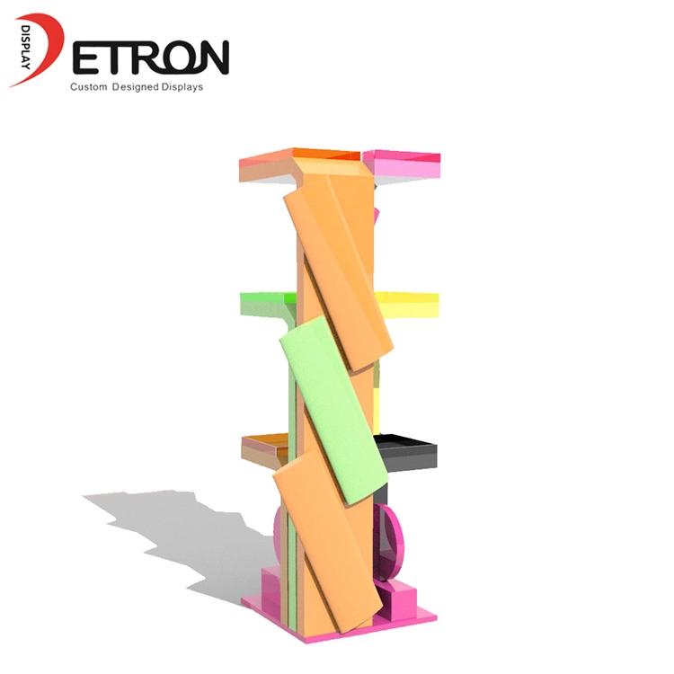 wooden lighter display shelves